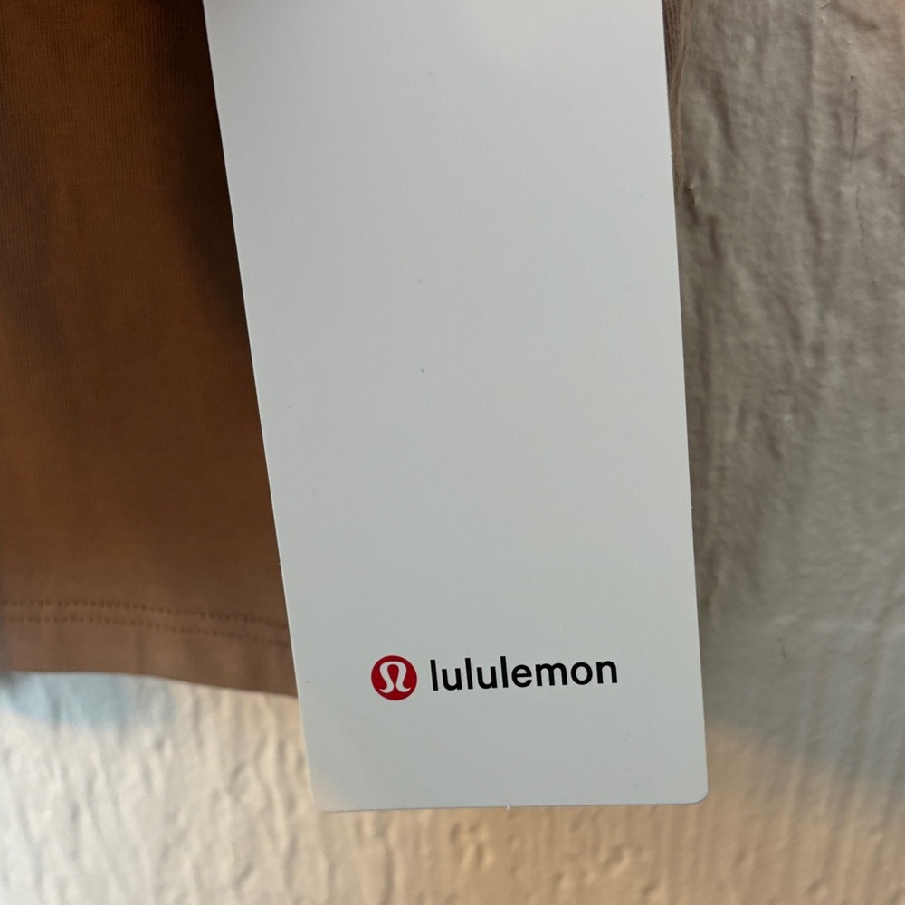 NWT Lululemon Athletica Long Sleeve Tee - Taupe Women Size 16 - Picture 4 of 7